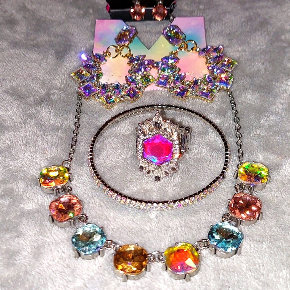 Iridescent Holographic Set
